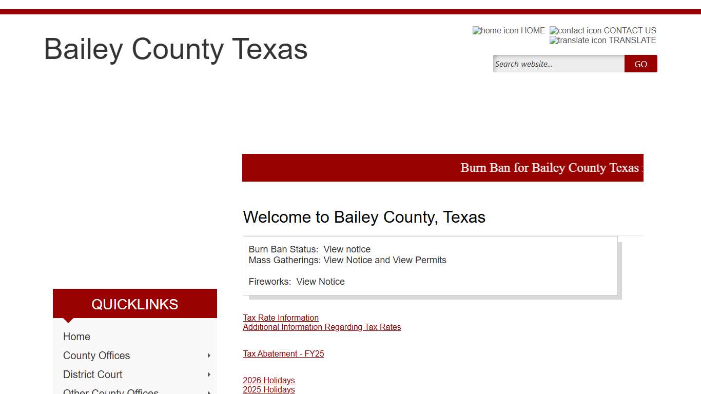 Bailey County, Texas